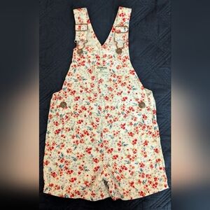OshKosh B'gosh Floral Overalls